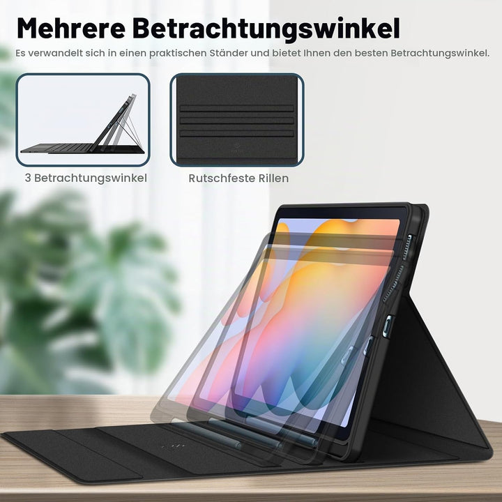 Fintie Tastatur Hülle für Samsung Galaxy Tab S6 Lite 10,4 Zoll 2024/2022/2020 Tablet mit Magnetisch
