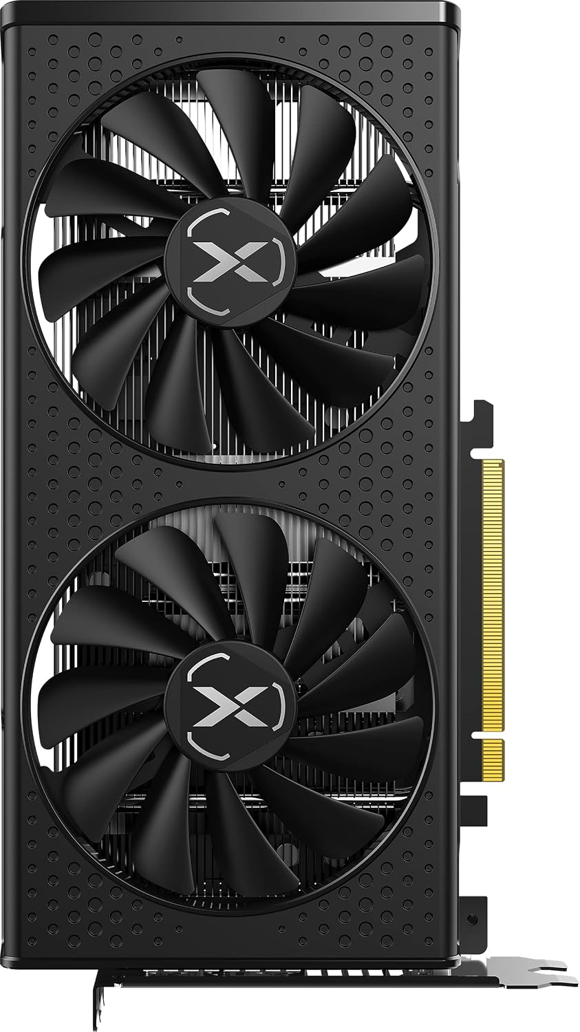 XFX Speedster SWFT 210 Radeon RX 6600 CORE Gaming Grafikkarte mit 8GB GDDR6 HDMI 3xDP, AMD RDNA™ 2 (