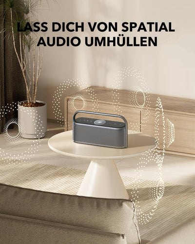 soundcore Motion x600 Bluetooth Lautsprecher, Lautsprecher Boxen Bluetooth mit Hi-Res Spatial Audio