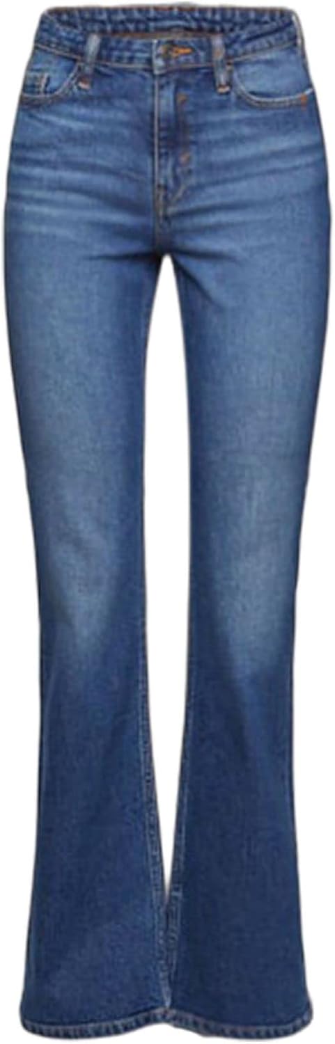 ESPRIT Damen Bootcut Superstretch Jeans 28W / 32L 902/Blue Medium Wash - New, 28W / 32L 902/Blue Med