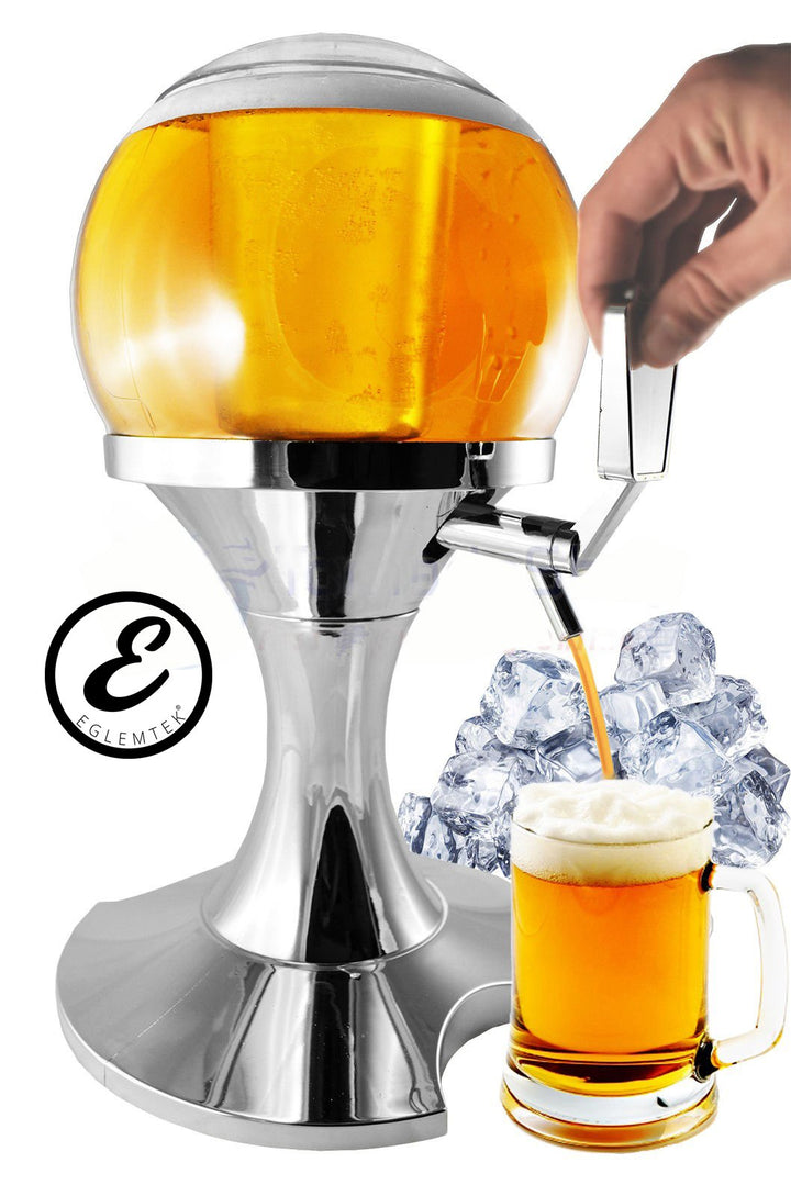 Getränkespender für Bier und kalte Getränke, in Blasenform