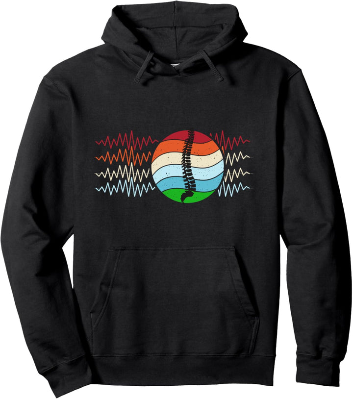 Rückenschallwelle - Wirbelsäule-Rückenchirurgie-Therapie Pullover Hoodie