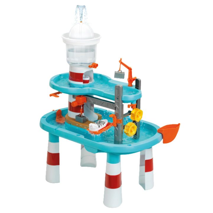 Theo Klein 7715 Aqua Action Lighthouse Wasserspieltisch XXL | Interaktiv & Motorik-Spielzeug | Spiel