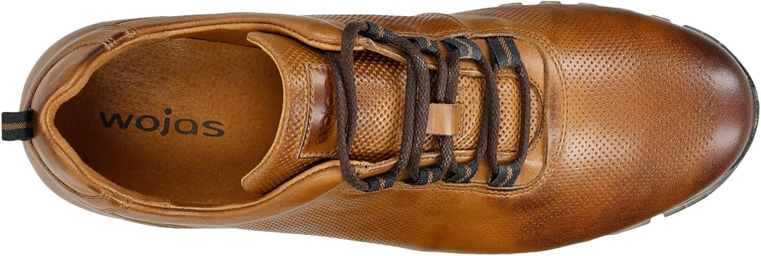 WOJAS - Herren-Sneaker | Narbenleder | Weiches Futter | Casual Stil | Perfekt für Jede Jahreszeit 40