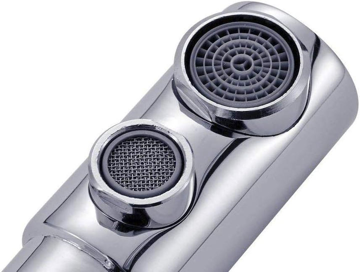 Depuragua - 3-Wege-Osmose-Wasserhahn | Chrom-Ausführung | Montagefertig mit Edelstahlschläuchen und
