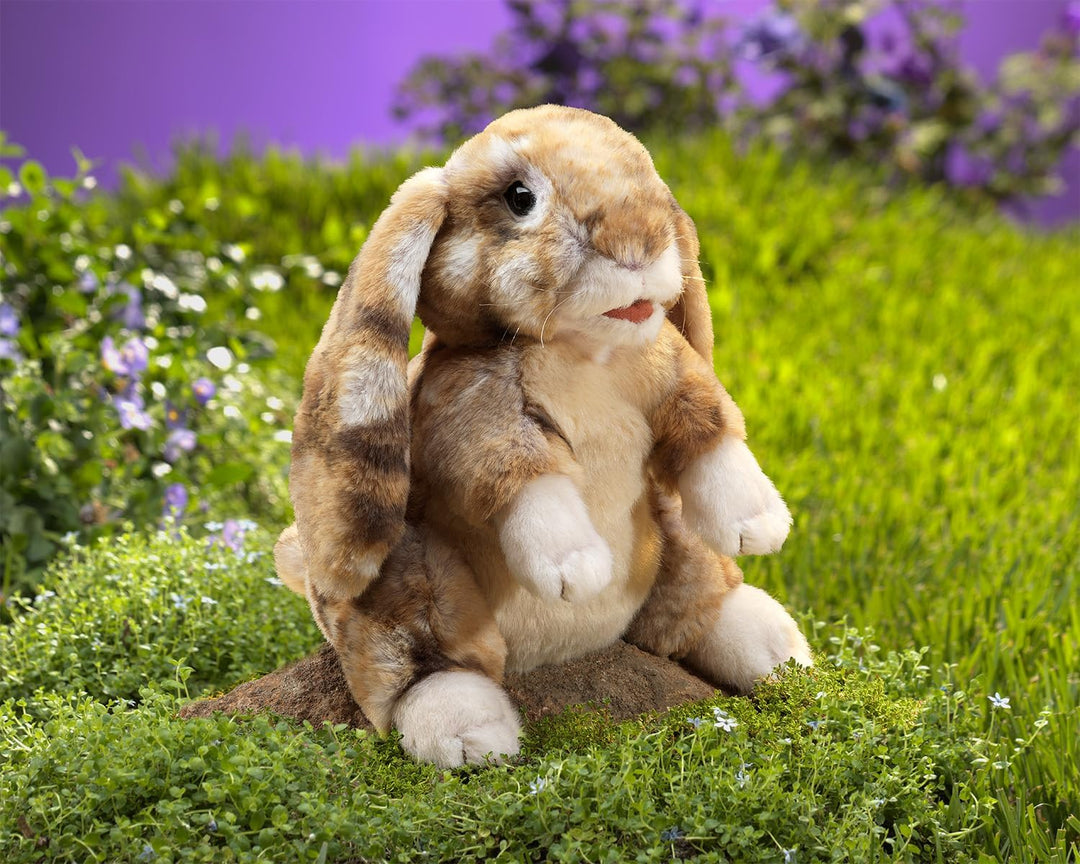 Silky Bunny Rabbit/Seidenweicher Hängeohrhase 3216 Folkmanis Handpuppe