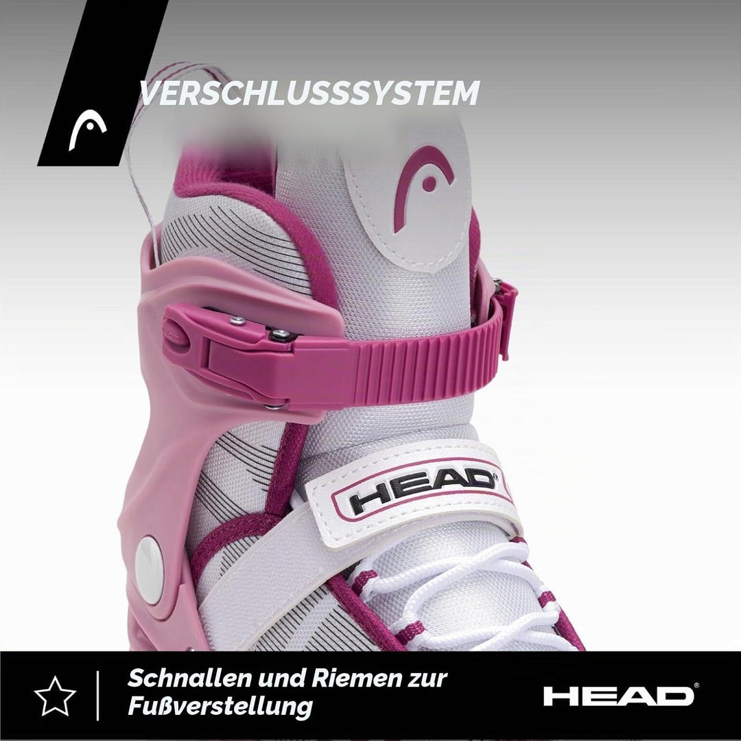 Head Icebreaker Freizeit-Schlittschuhe – für Anfänger und Fortgeschrittene, rostfreie Stahlkufen, Sc