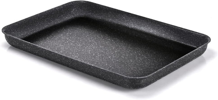 Moneta Etnea Bräter mit Antihaftbeschichtung, Steinoptik, Schwarz, 40 x 28 cm