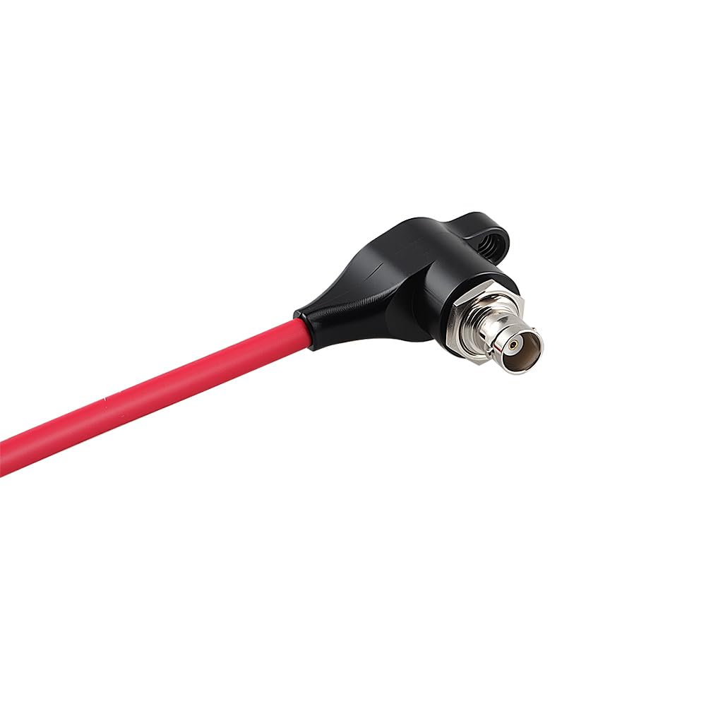 Uonecn SDI Schutzvorrichtung Kabel HD SDI BNC Stecker auf Rechter Winkel BNC Buchse Galvanic-Isolato