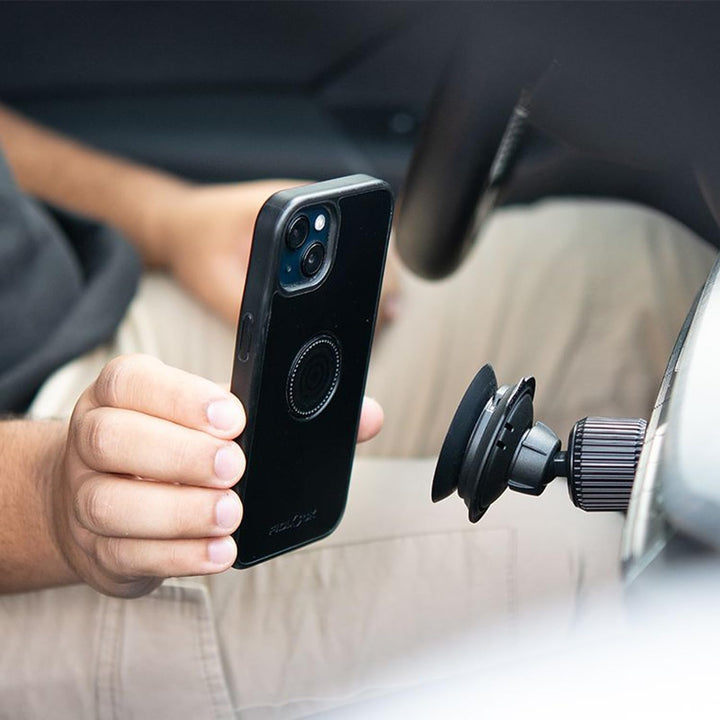 Fidlock Vacuum Car Vent Base + Uni Phone Patch Set – Magnetische Smartphone Auto Halterung für Lüftu