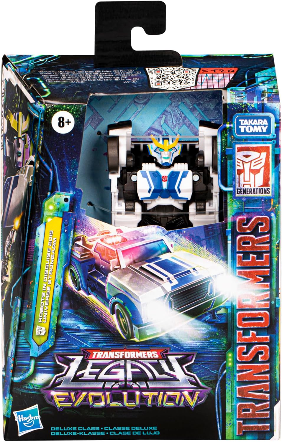 Transformers Legacy Evolution Deluxe-Klasse Robots in Disguise 2015 Universe Strongarm, 14 cm grosse