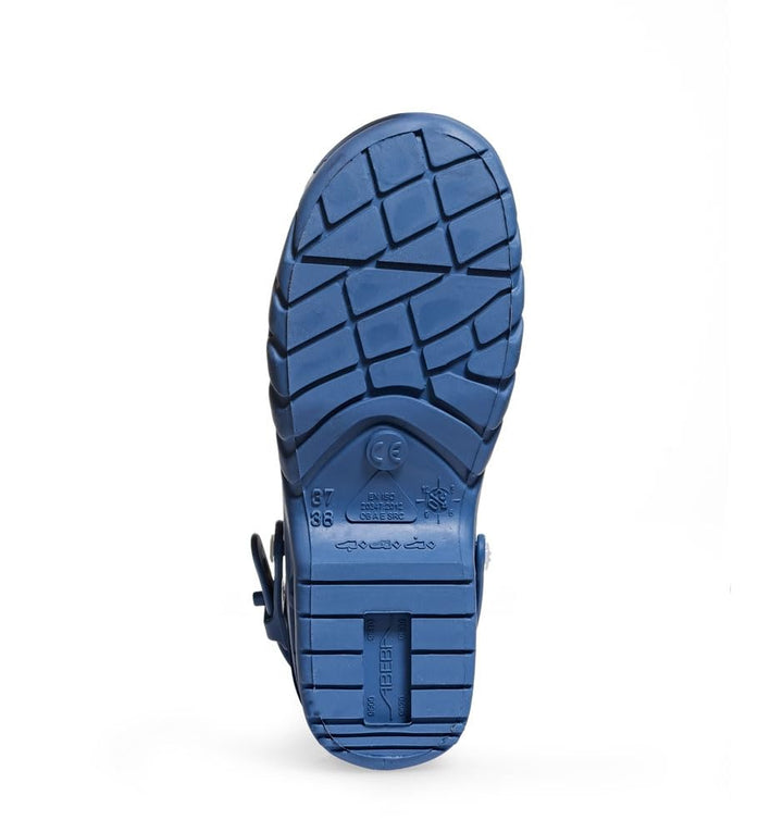 ABEBA 9610 AUTOKLAVIERBARE CLOGS Verstopfen, OB, A, E, SRC, Blau, Grösse 36 35/36 EU, 35/36 EU