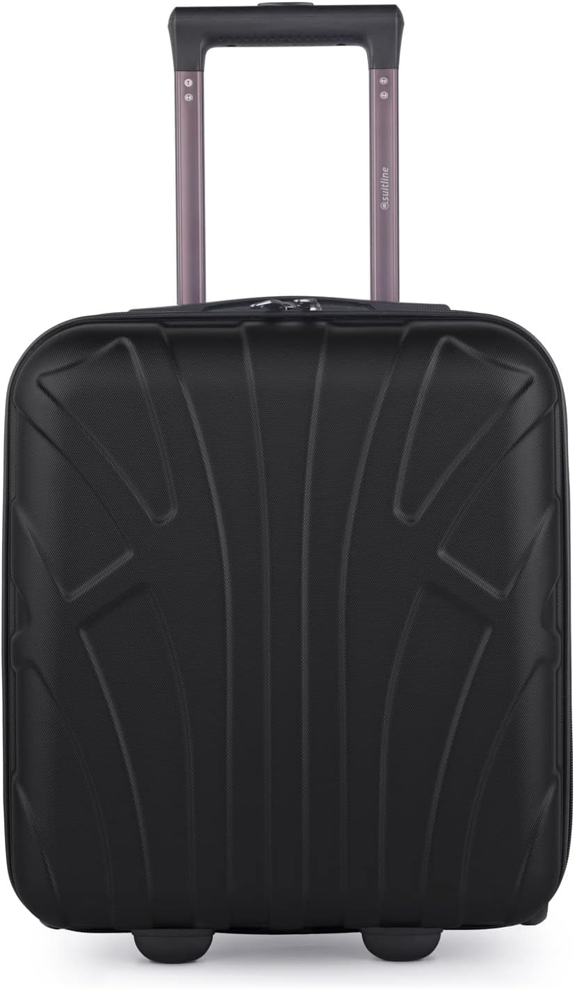 suitline - Kleiner Koffer 45x36x20 cm, Easyjet Freigepäck Underseat Handgepäck, Bordgepäck Trolley l