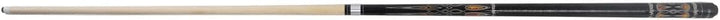 Pegasi Classic Billardqueue 146cm 2-teilig Black Hawk Schwarz Normal, Schwarz Normal