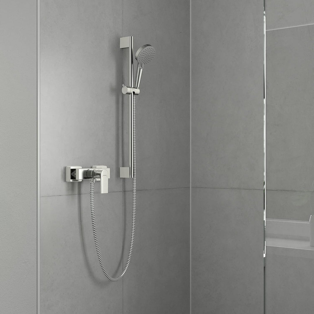 hansgrohe Vernis Shape - Duscharmatur Aufputz für 1 Verbraucher, Mischbatterie Dusche, Einhebelmisch
