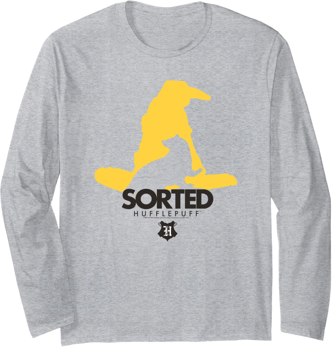 Harry Potter HUfflepuff Sorted Langarmshirt