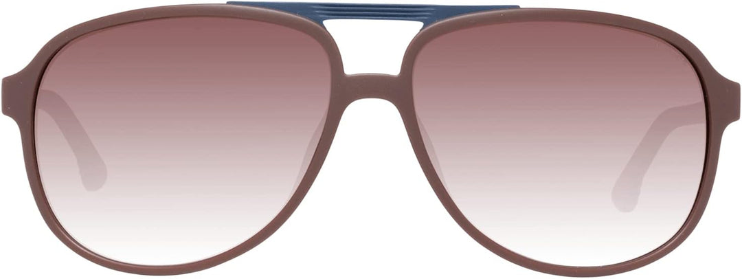 Police Unisex 6005AZ Sunglasses, Brown, One Size