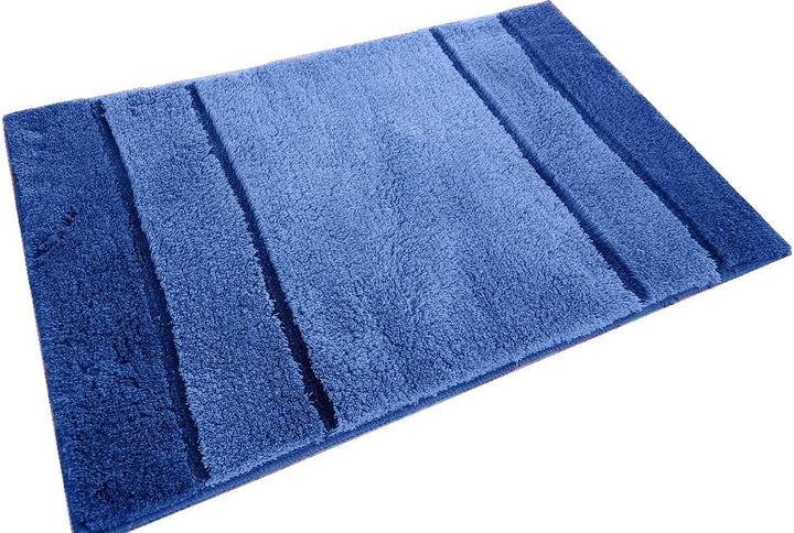 Spirella 1014483 Calma Badteppich 60 x 90 cm blau