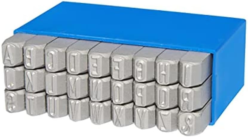 GRAVUREM-S Standard Schlagbuchstaben Schlagstempel, Prägestempel, Einschlagbuchstaben - Buchstaben A