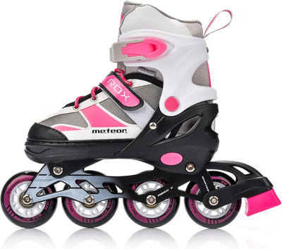 meteor® Inliner Rollen Inline Skates Mädchen und Jungen Inliner Kinder Inline Skates ABEC7 Rollen in