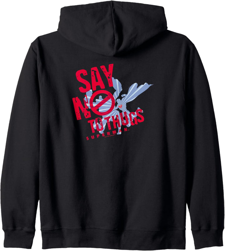 Superman Say No To Thugs Kapuzenjacke