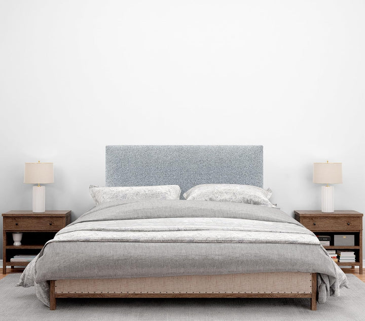 DHOME Kopfteil aus Kunstleder oder Stoff AQUALINE Glattes gepolstertes Kopfteil Luxusbett Kopfteil (