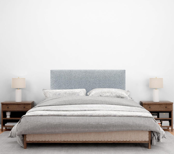 DHOME Kopfteil aus Kunstleder oder Stoff AQUALINE Glattes gepolstertes Kopfteil Luxusbett Kopfteil (