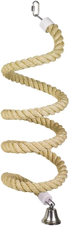 Nobby 31615 Cage Toy, Sisal Seil Spirale natur gross