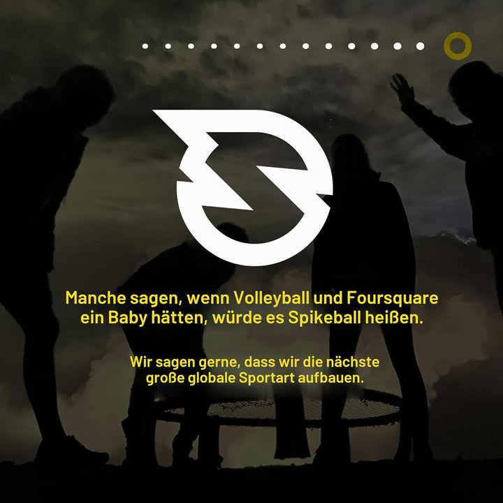Spikeball Pro Kit (Tournament Edition) – enthält verbessertes, stärkeres Spielnetz, neue Bälle, die