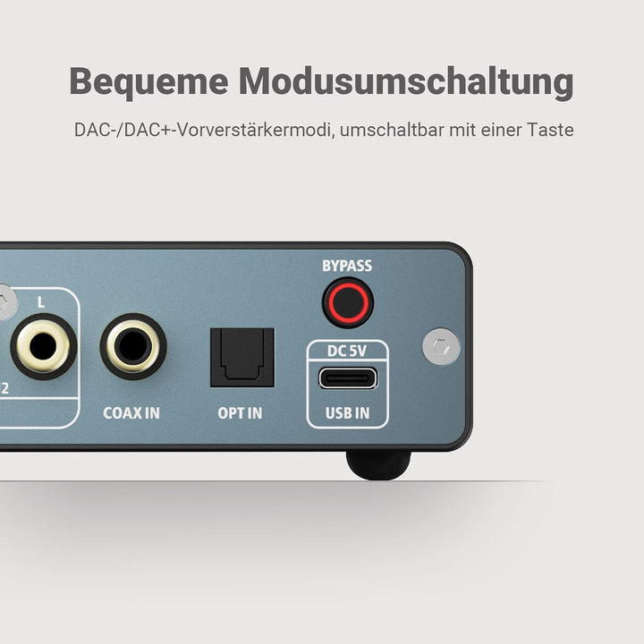 AIYIMA D07 Mini-Desktop-HiFi-DAC Digital-Analog-Audio-Wandler-Decoder AK4493S für Heimstereo-Verstär