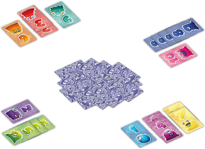 Merkur - Flusen | agile und lustiges Kartenspiel | 110 Karten inklusive | Zeit ca. 20 Minuten | ab 8