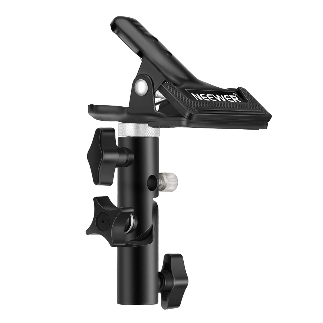 NEEWER 3 Stück Fotostudio Heavy Duty Metall Klammer Halterung mit 5/8 Zoll Stativ Licht Ständer Halt