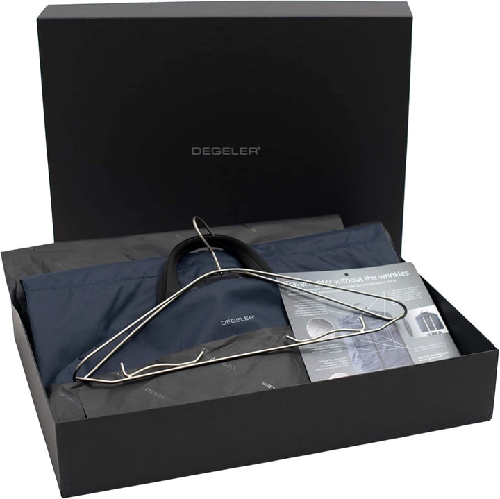 DEGELER SkyHanger - Kleidersack mit einzigartigem Titan-Kleiderbügel für Damen & Herren - durchdacht