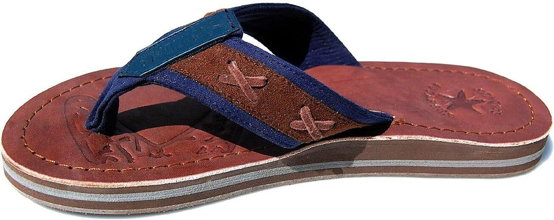 Seestern Sportswear Jungen Jugendliche Leder Zehentrenner Zehensandale Sandalen Gr.36-42/2160 40 EU