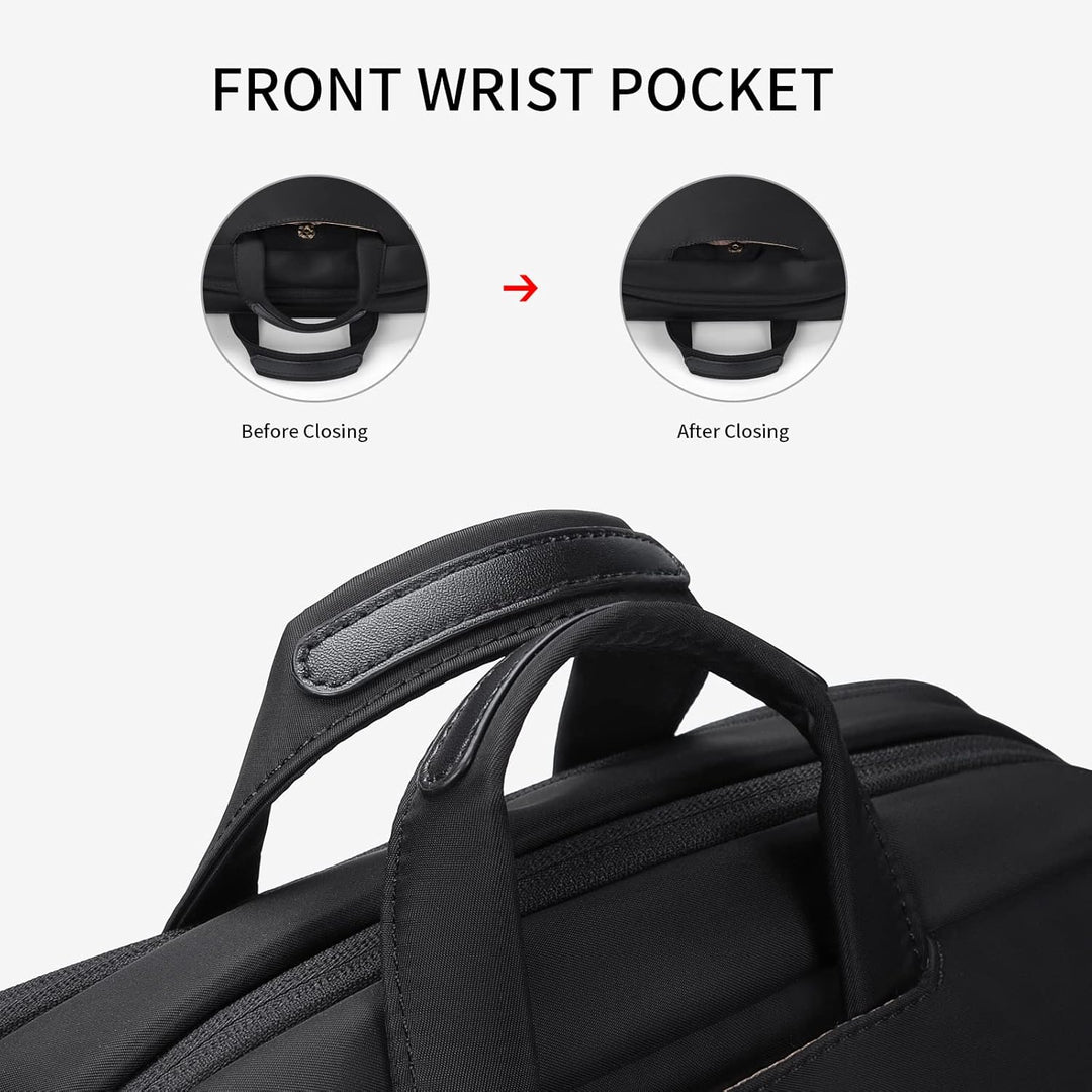 GOLF SUPAGS Rucksack Damen Handgepäck mit Laptopfach & Anti Diebstahl Tasche, 15.6 Zoll Laptop Rucks