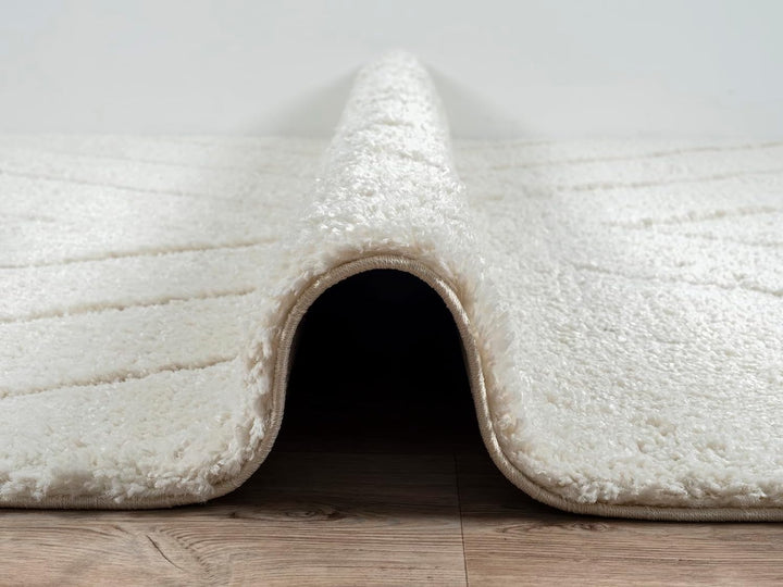 the carpet Velvet eleganter Designer Teppich Wohnzimmer, weicher &amp; pflegeleichter Hochflor Wohnzimme