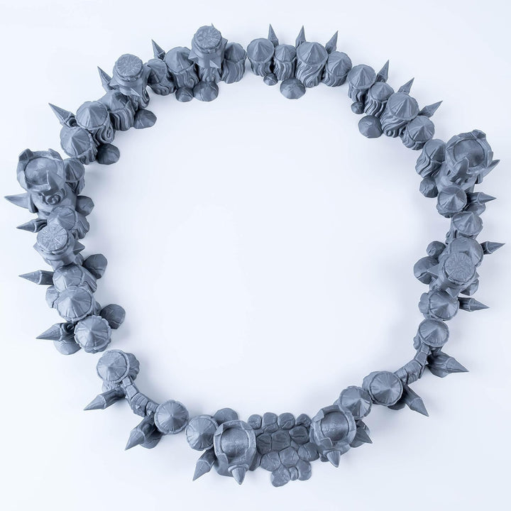 3D Vikings Ork-Lager: Modulares Barrikaden- und Zaun Set, Erstelle dynamische Schlachtfeldszenarien,