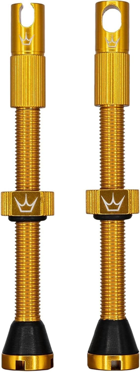 Peaty's XChris King (MK2) schlauchlose Ventile - Fahrradreifenventile 60 mm gold, 60 mm gold