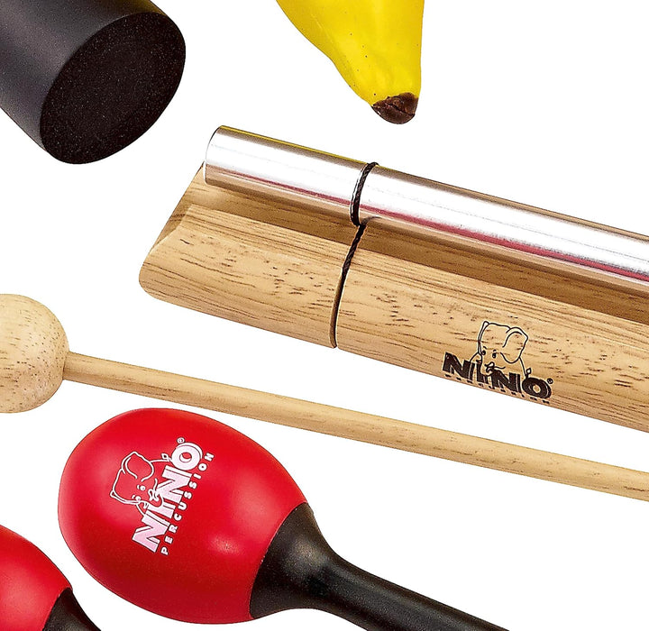 Nino Percussion NINOSET515 Percussion Sortiment fünfzehnteilig