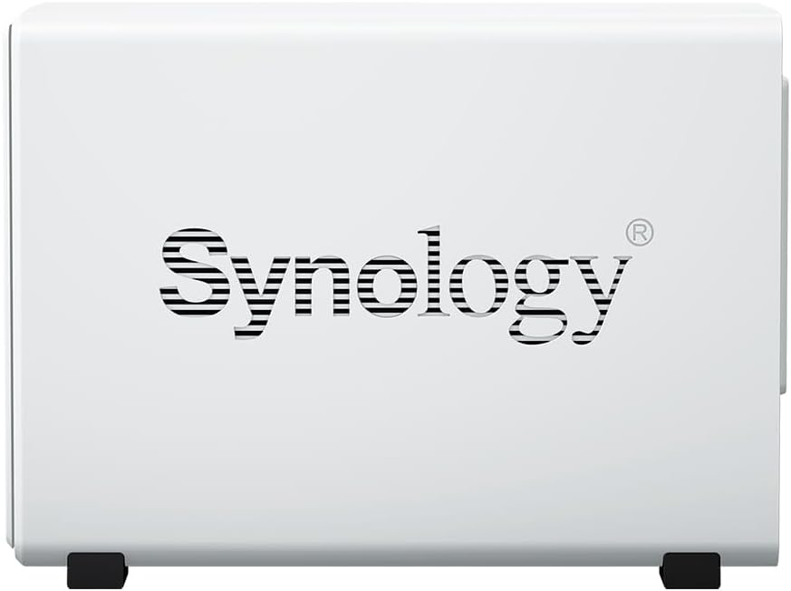 DS223j 2-Bay Diskstation NAS (Realtek RTD1619B 4-Core 1.7 GHz 1GB DDR4 Ram 1xRJ-45 1GbE LAN-Port) 12