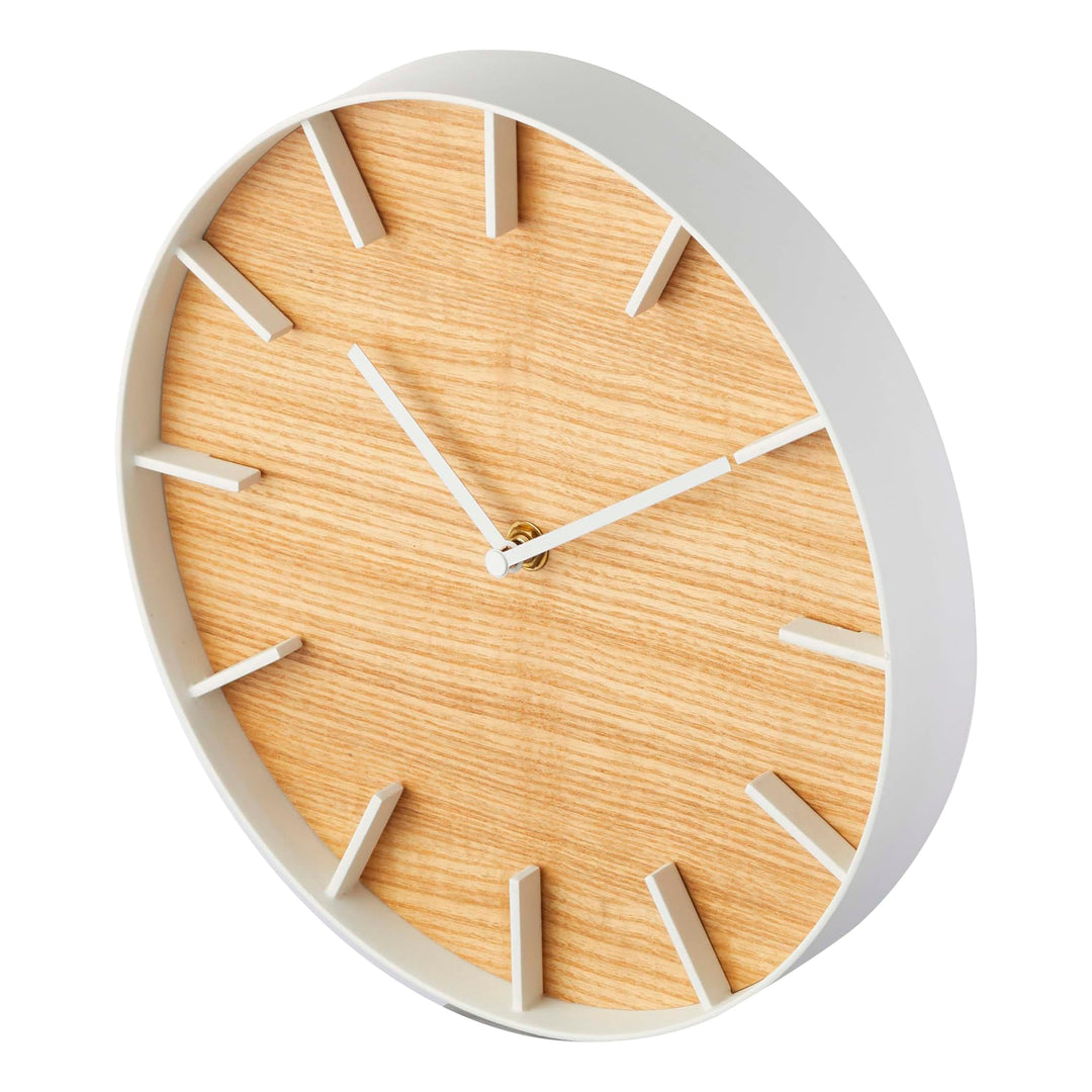 Wall clock - Rin - beige Weiss Single, Weiss Single