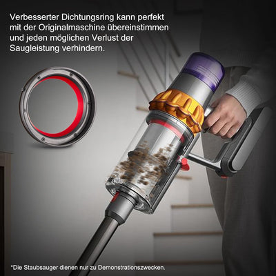 Verbesserter Dichtungsring für Dyson V11 V15 Gen5 Staubbehälter Ersatzteile, Dichtring des Staubeime