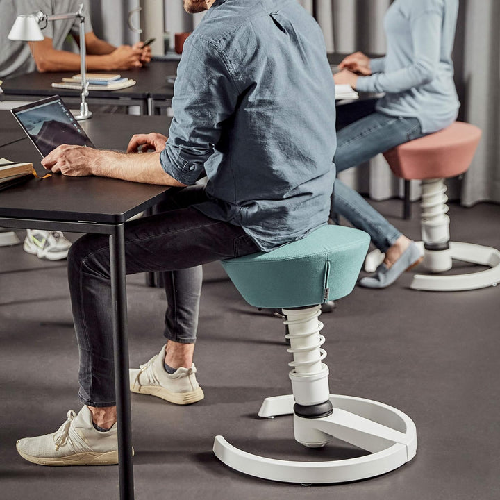 aeris Swopper – Ergonomischer Hocker – Bürohocker höhenverstellbar – Vielseitiger Sitzhocker für ein