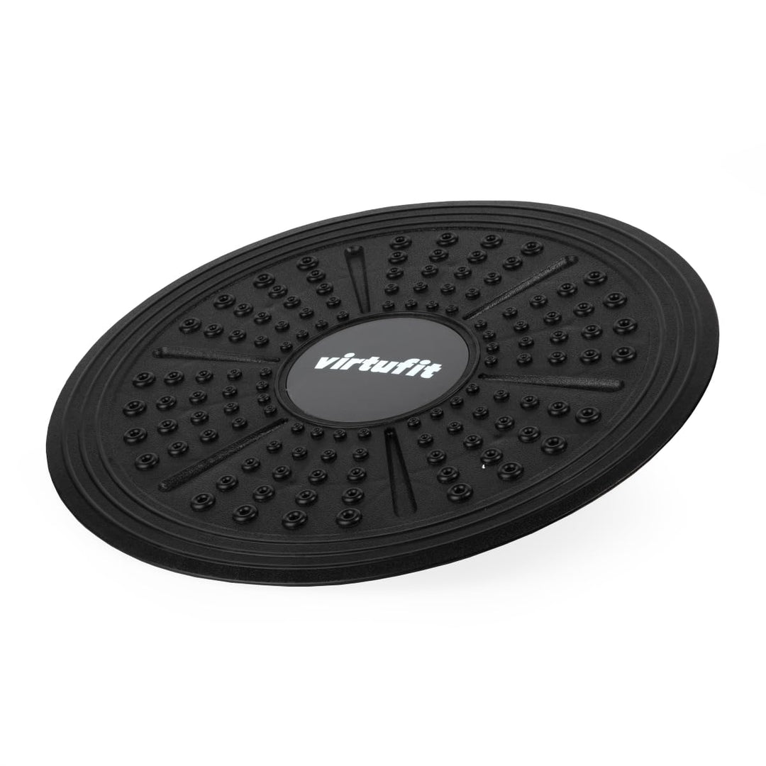 VirtuFit Verstellbares Balance Board - Balancetrainer - Schwarz - Wackelboard - Wackelbrett