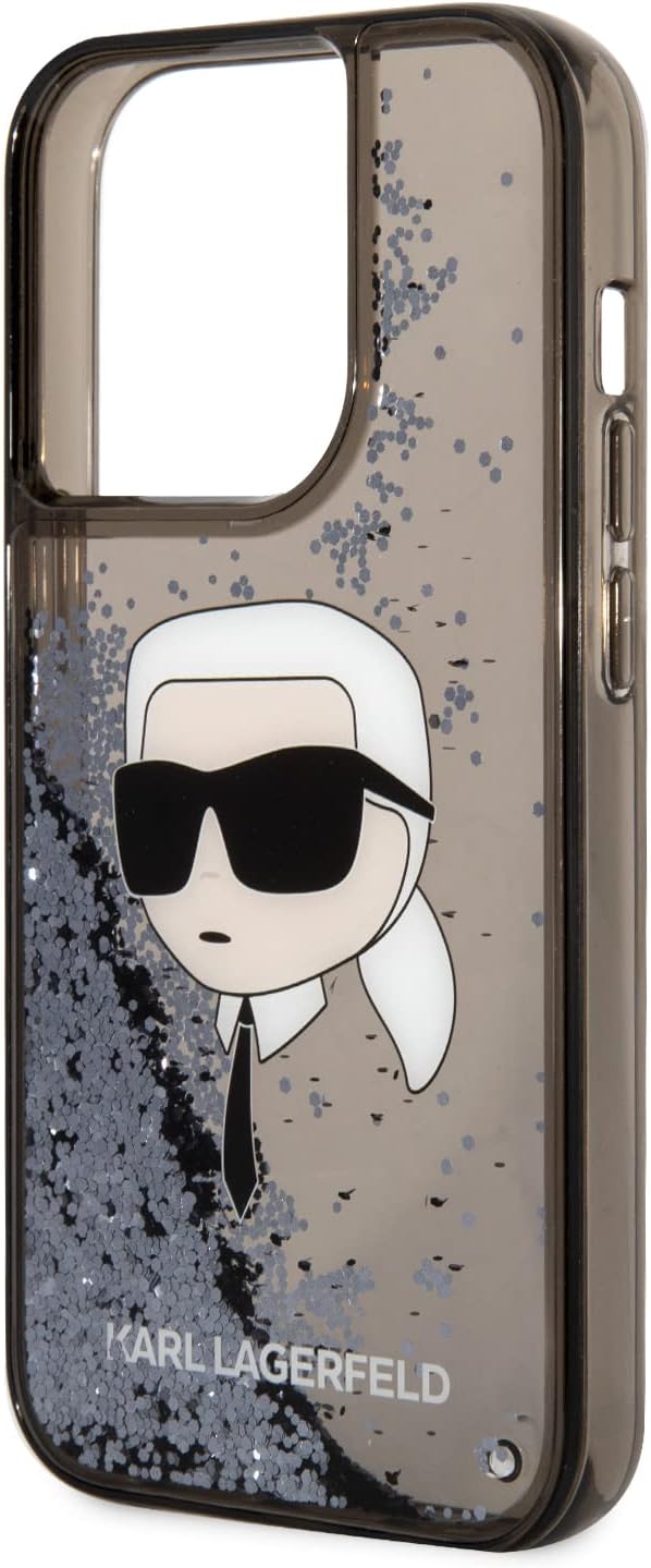 KARL LAGERFELD KLHCP14XLNKHCH Hülle für iPhone 14 Pro Max 6,7" Silber hardcase G
