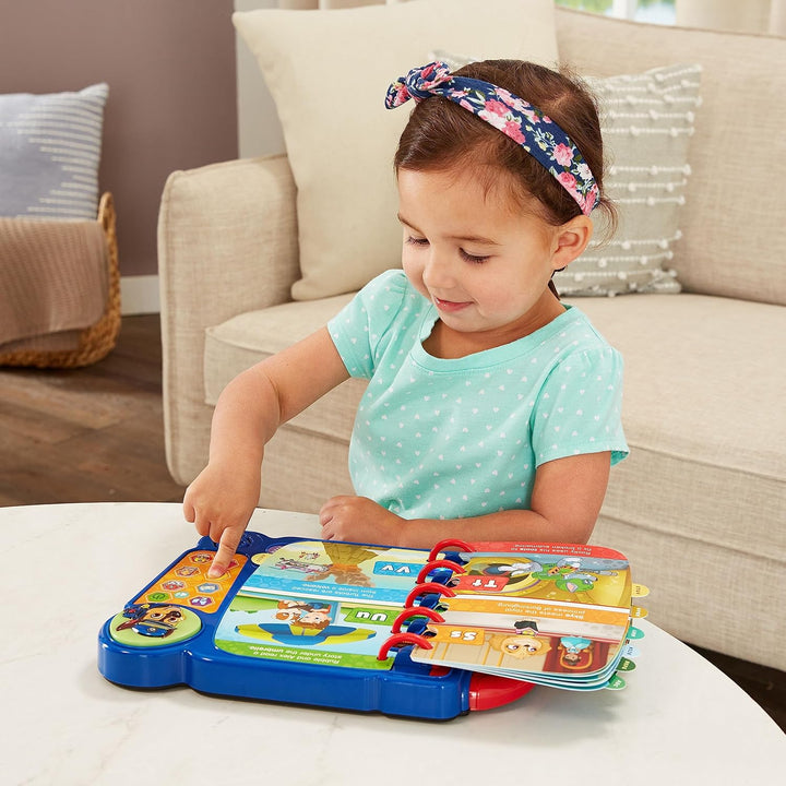 PAW Patrol Abenteuerbuch – Lernbuch mit Inhalten zu Buchstaben, Lesen, Wörtern und Rollenspielen – F