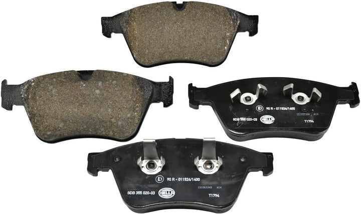 HELLA PAGID 8DB 355 020-031 Bremsbelagsatz - T1794 - Dicke/Stärke: 20.8mm - Bremssystem: Teves - für