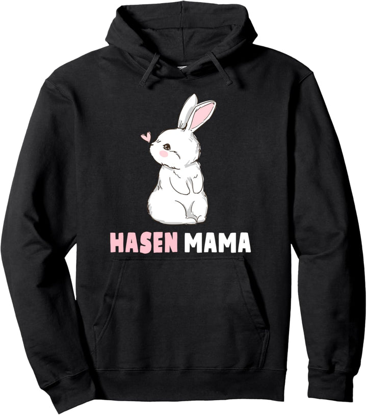 Hasen Mama Ostern Süsses Kaninchen Hasenmama Pullover Hoodie