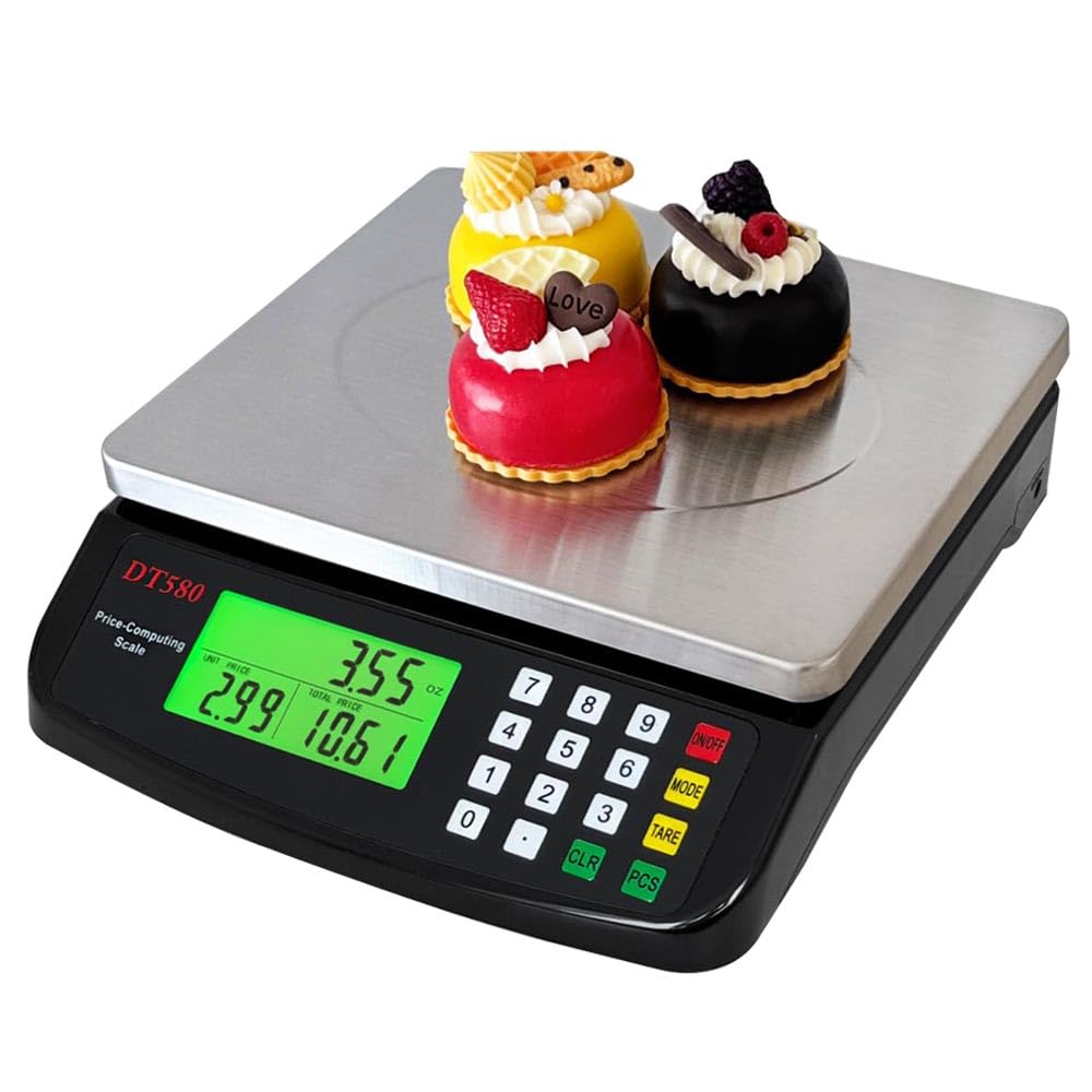 Digitale Küchenwaage 30 kg, LCD Display &amp; Tara-Funktion, Präzisionswaage