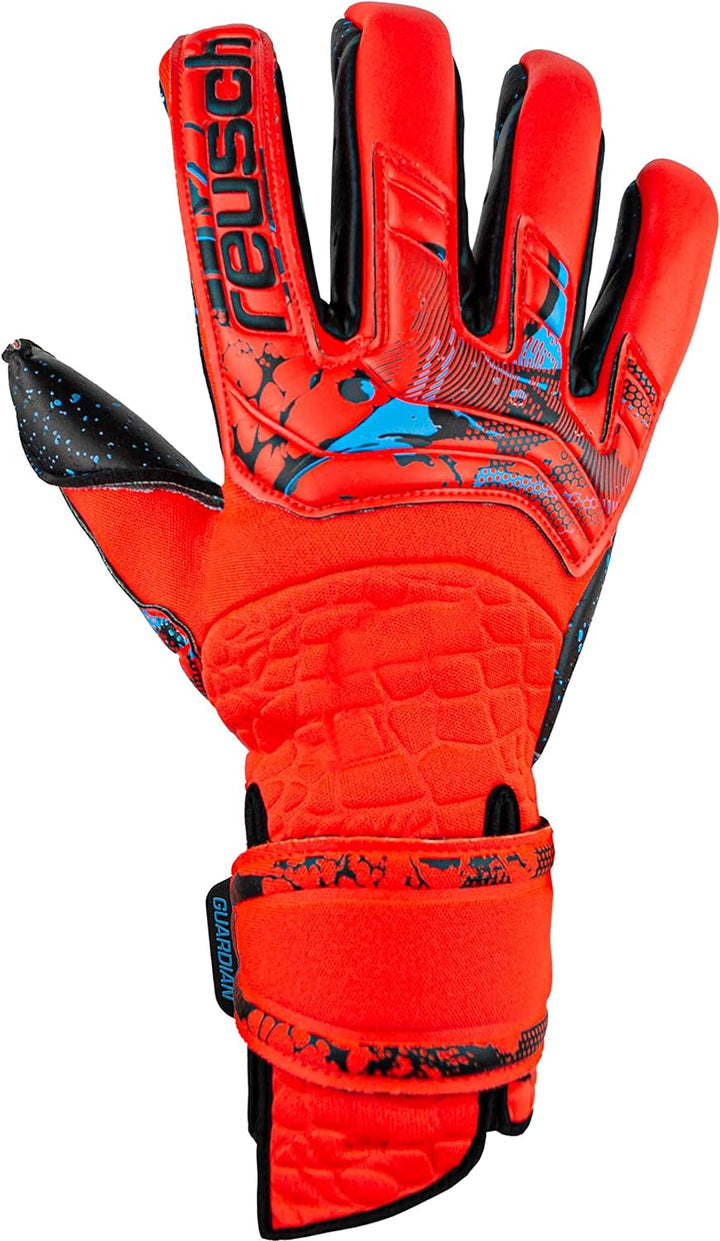 Reusch Unisex – Erwachsene Torwarthandschuhe Attrakt Fusion Guardian Adaptiveflex mit Hervorragendem